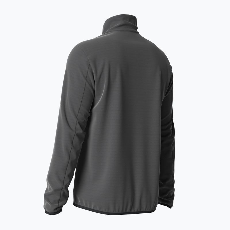 Pánska fleecová mikina Salomon Outrack Full Zip Mid čierna LC13692 5