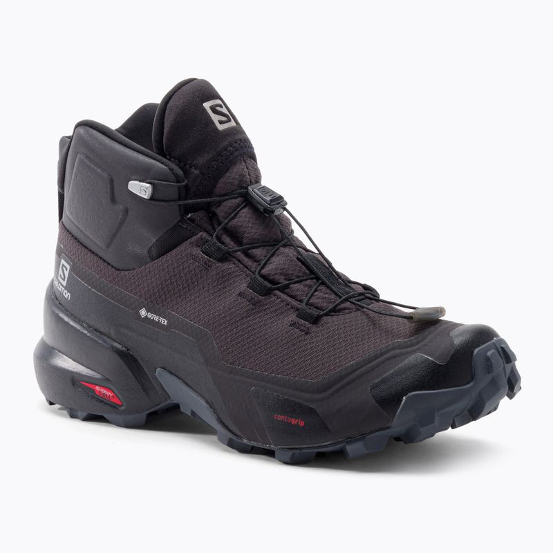 Pánske trekingové topánky Salomon Cross Hike Mid Gore-Tex čierne L411185