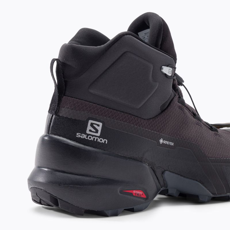 Pánske trekingové topánky Salomon Cross Hike Mid Gore-Tex čierne L411185 8
