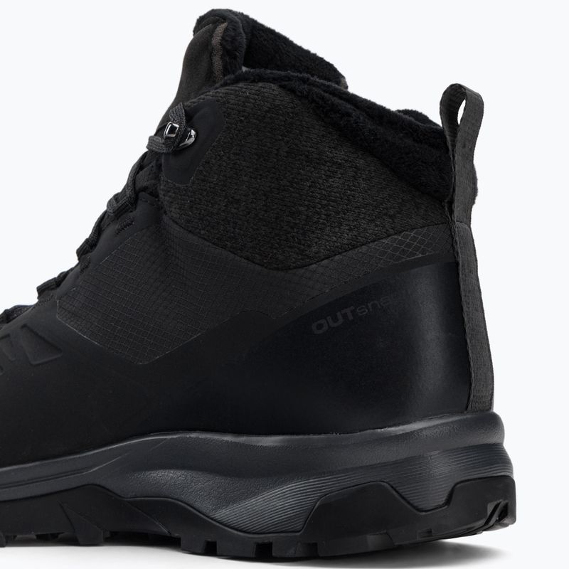 Dámske trekingové topánky Salomon Outsnap CSWP čierne L41111 10