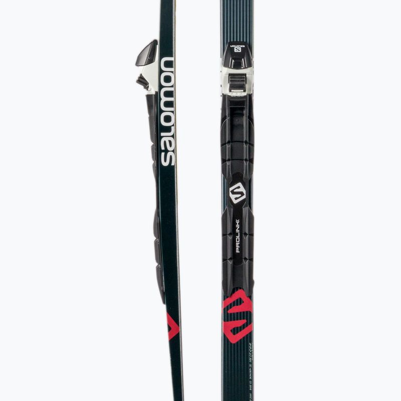 Salomon Snowscape 8 Skin + Prolink Auto bežecké lyže black/red L413753PM 5