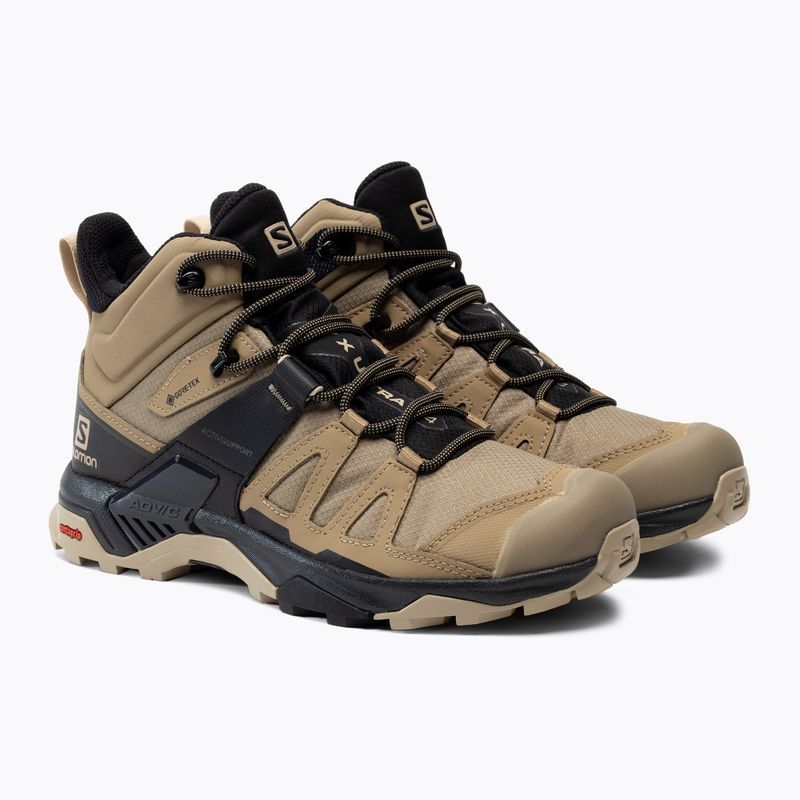 Pánske trekingové topánky Salomon X Ultra 4 MID GTX hnedé L412941 4