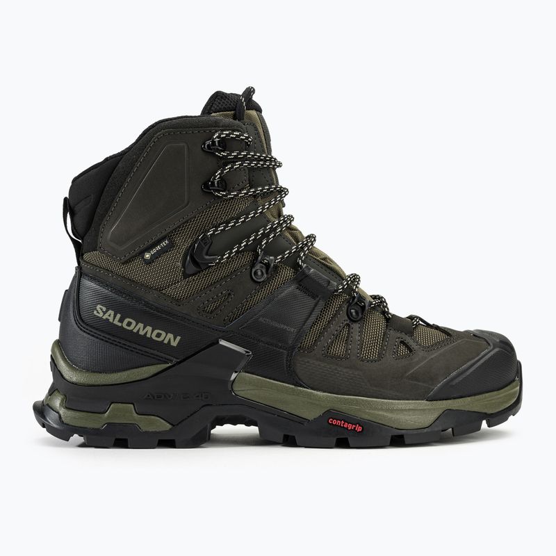 Salomon Quest 4 GTX pánske trekové topánky olive night/peat/safari 2