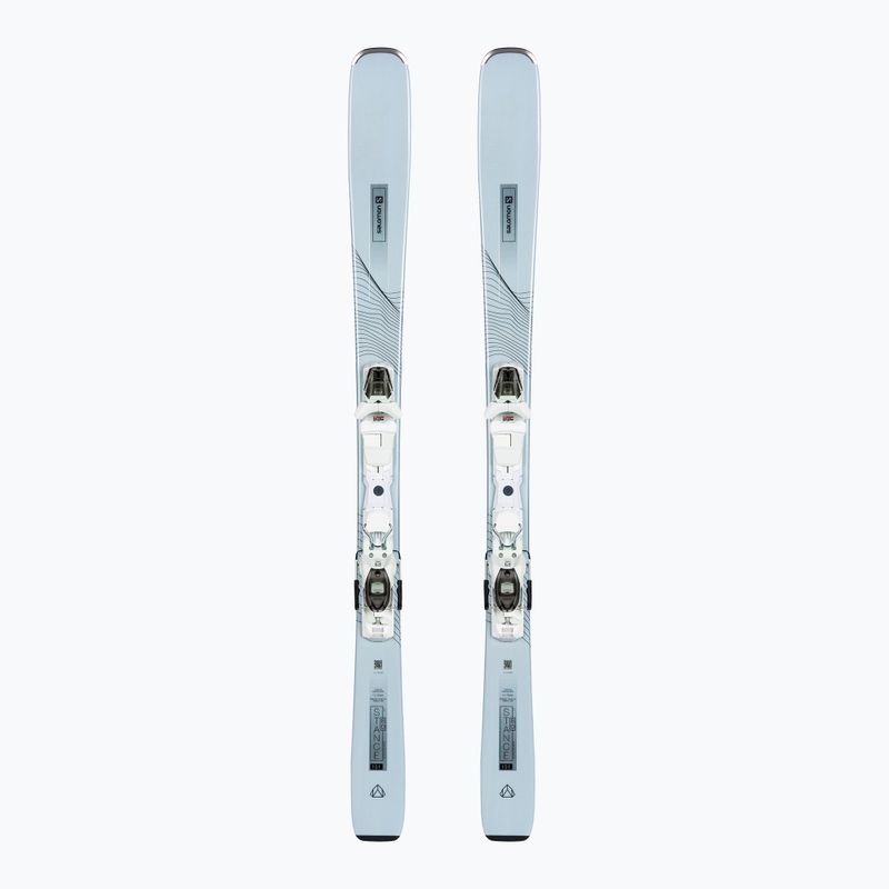 Dámske zjazdové lyže Salomon Stance W8 + M1 GW white L41494/L4113261