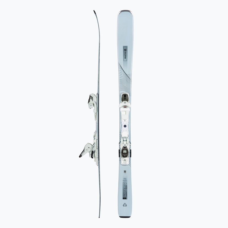 Dámske zjazdové lyže Salomon Stance W8 + M1 GW white L41494/L4113261 2