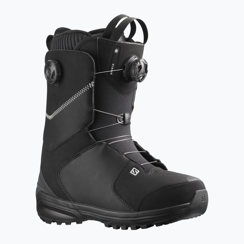 Dámske snowboardové topánky Salomon Kiana Dual Boa čierne L414291 11