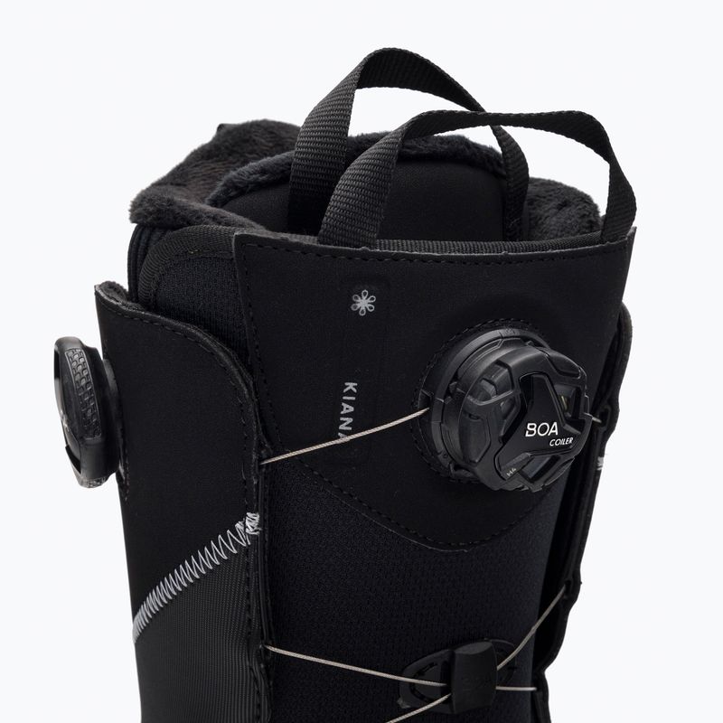 Dámske snowboardové topánky Salomon Kiana Dual Boa čierne L414291 6
