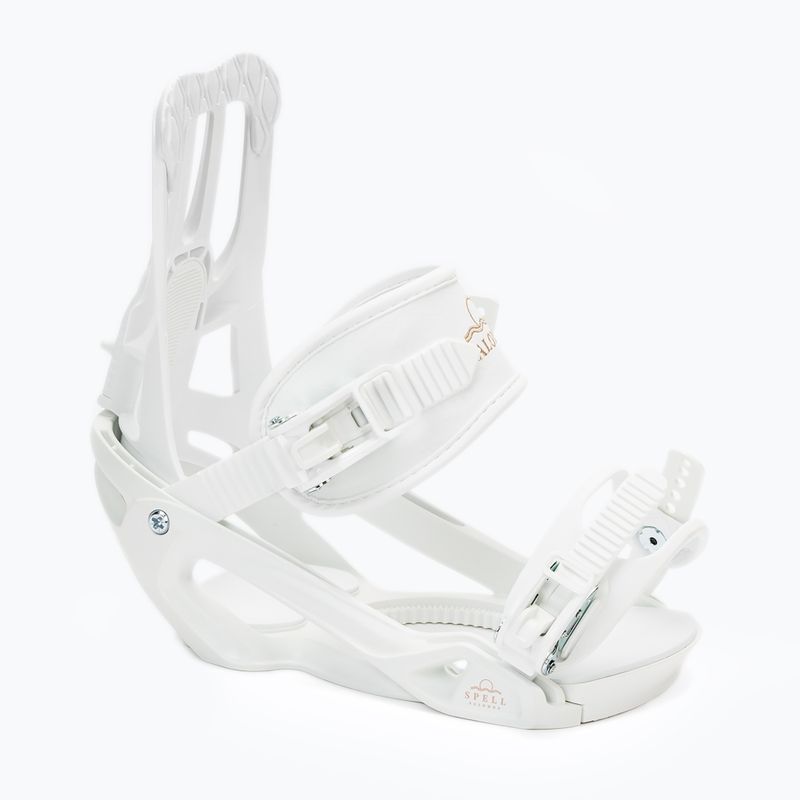 Salomon Spell snowboardové viazanie biele L415111