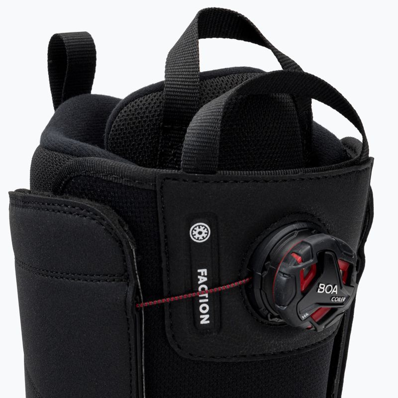 Pánske snowboardové topánky Salomon Faction Boa čierne L413424 6