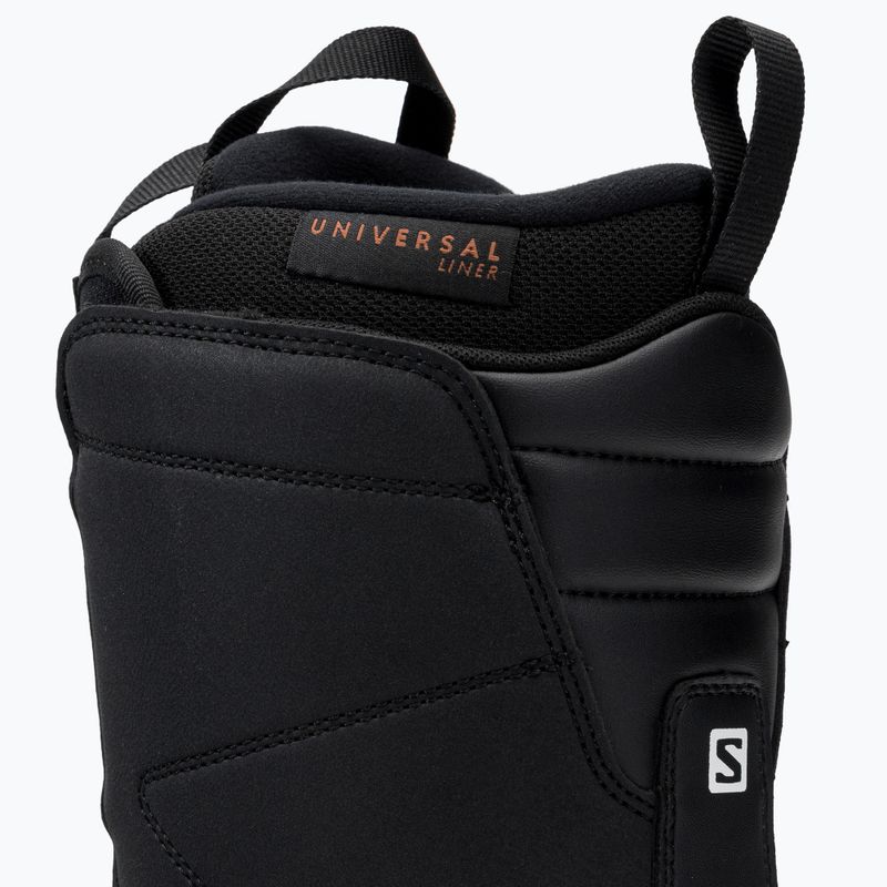 Pánske snowboardové topánky Salomon Faction Boa čierne L413424 9