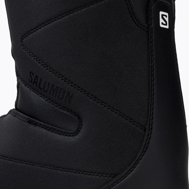 Pánske snowboardové topánky Salomon Faction Boa čierne L413424 10