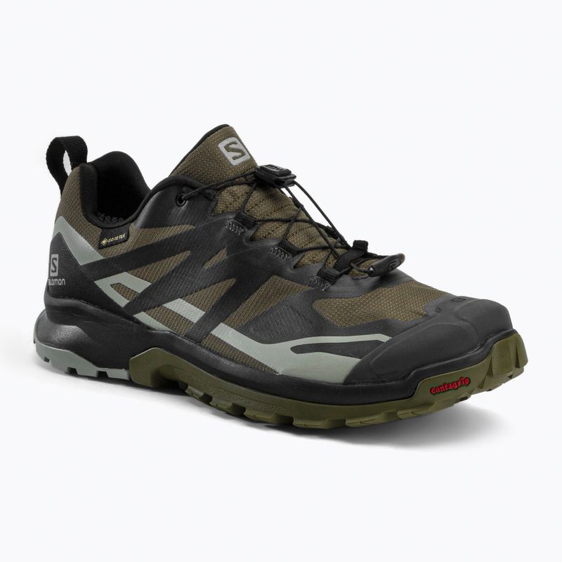 Pánska bežecká obuv Salomon XA Rogg 2 GTX čierna L414394