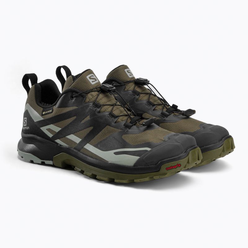Pánska bežecká obuv Salomon XA Rogg 2 GTX čierna L414394 5
