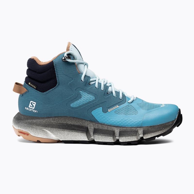 Dámske trekingové topánky Salomon Predict Hike Mid GTX modré L41467 2