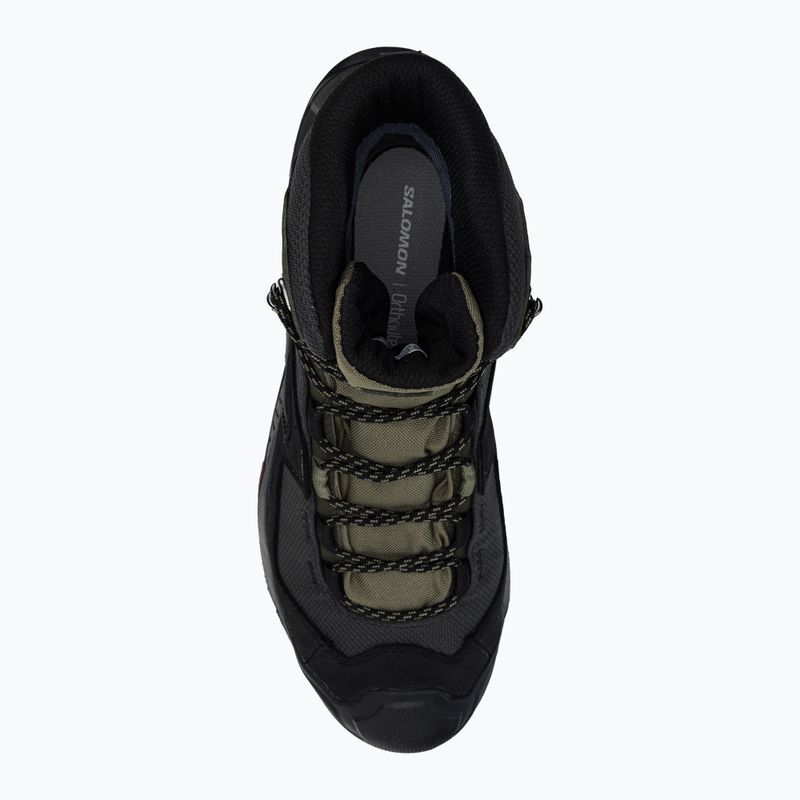 Pánske trekingové topánky Salomon Quest Element GTX zelené L414571 6