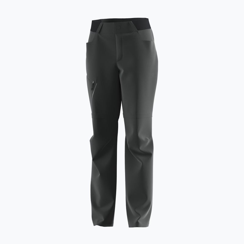 Dámske trekingové nohavice Salomon Wayfarer Zip Off black LC1719 6