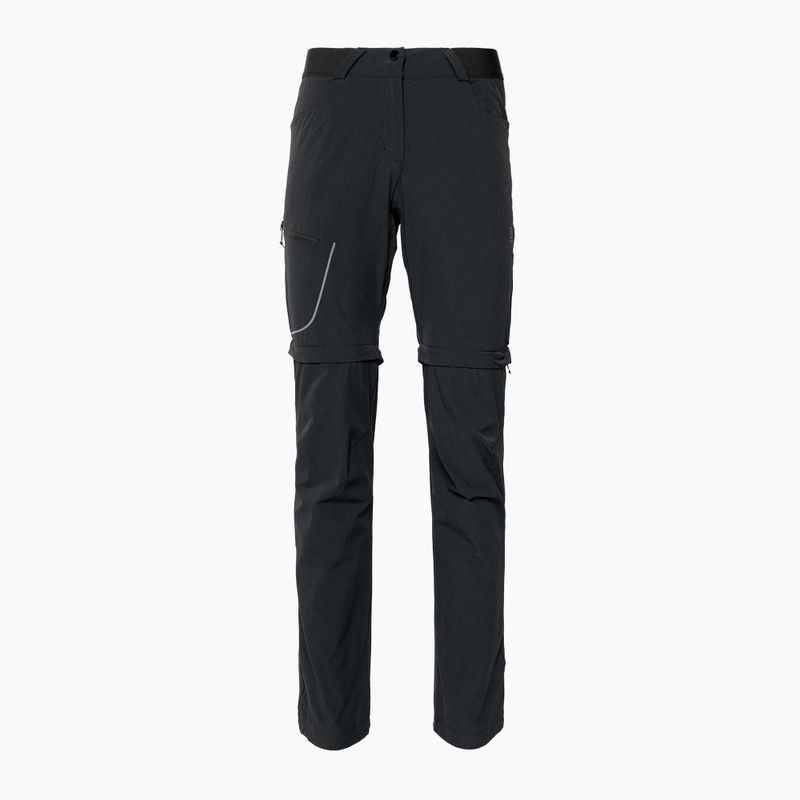 Dámske trekingové nohavice Salomon Wayfarer Zip Off black LC1719