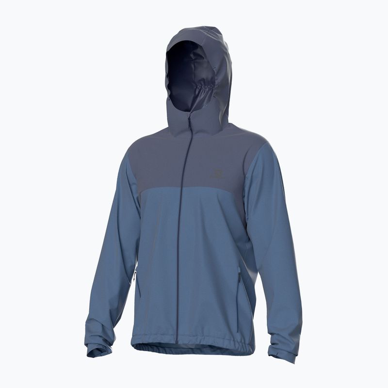 Pánska bunda do dažďa Salomon Essential WP 2.5L modrá LC1723 2