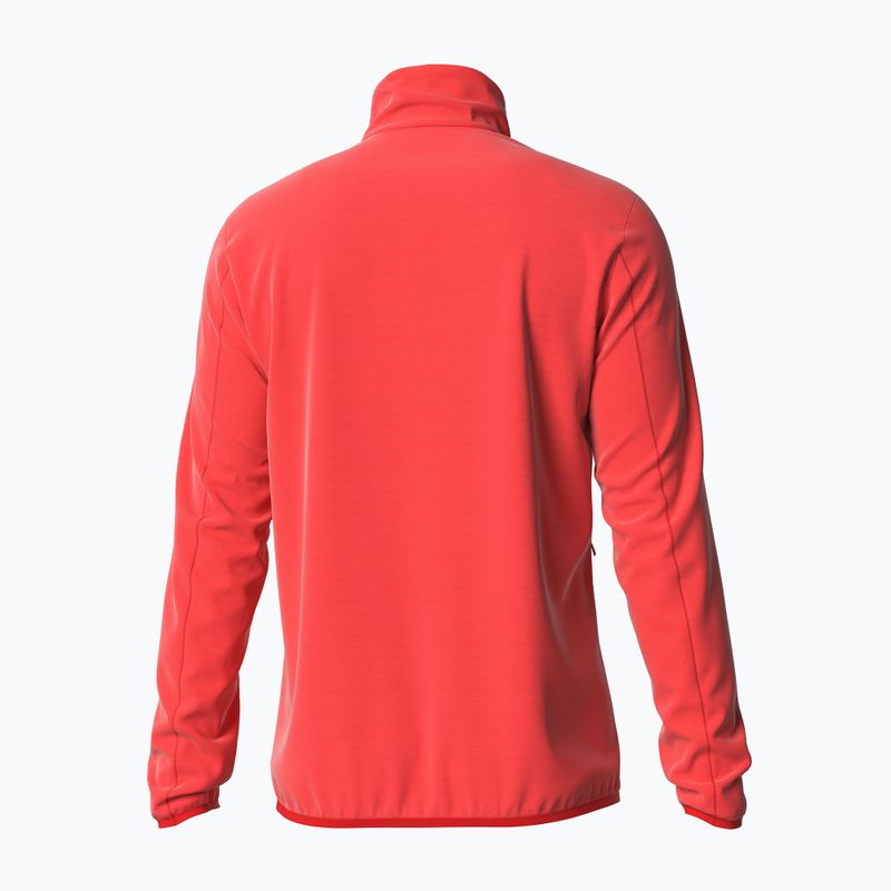 Pánska fleecová mikina Salomon Outrack Full Zip Mid oranžová LC17116 3