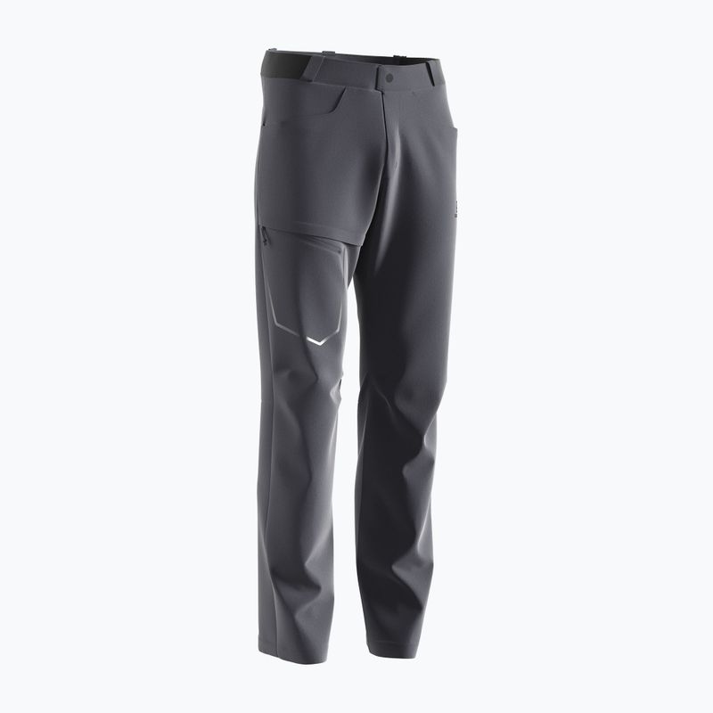 Salomon Wayfarer šedé pánske trekingové nohavice LC17136 6