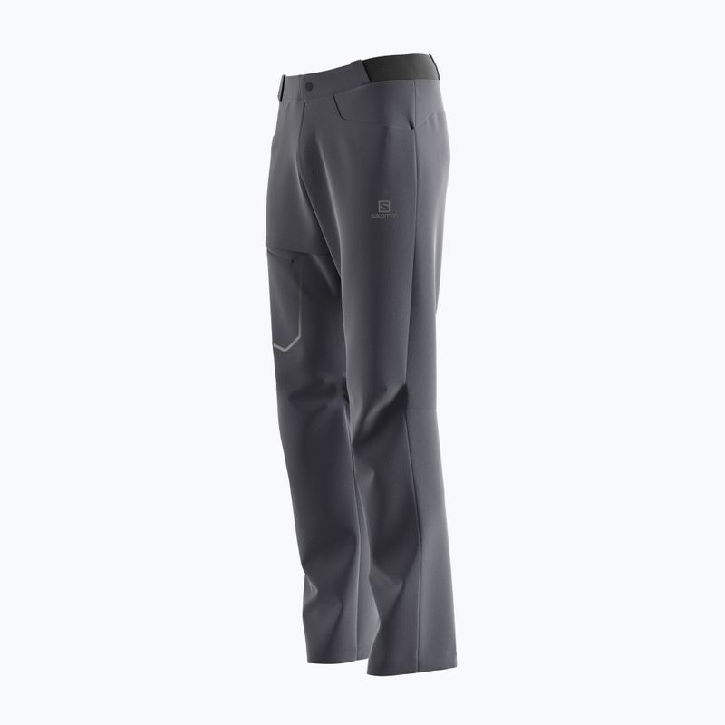 Salomon Wayfarer šedé pánske trekingové nohavice LC17136 7