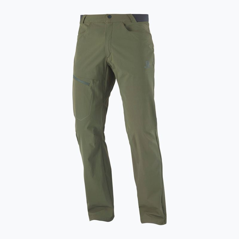 Pánske trekingové nohavice Salomon Wayfarer green LC17392