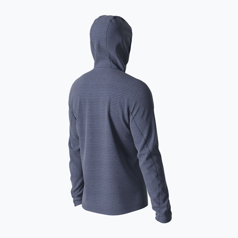 Pánska fleecová mikina Salomon Outline FZ Hoodie tmavomodrá LC17121 6