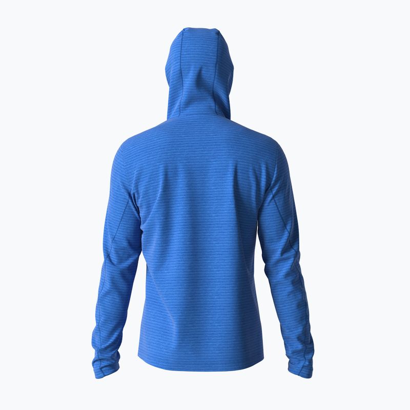 Pánska fleecová mikina Salomon Outline FZ Hoodie modrá LC17879 3