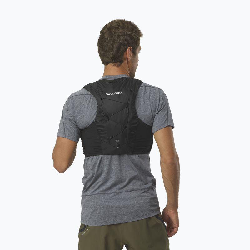 Salomon Active Skin 4 set bežecký batoh čierny 5