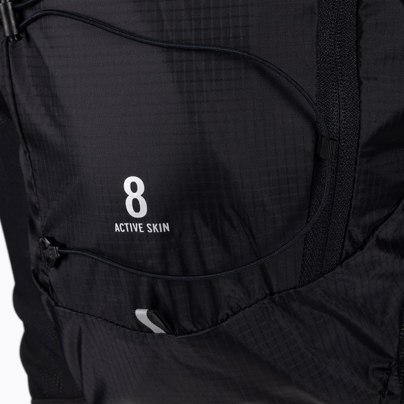Bežecká vesta Salomon Active Skin 8 set čierna LC17579 6