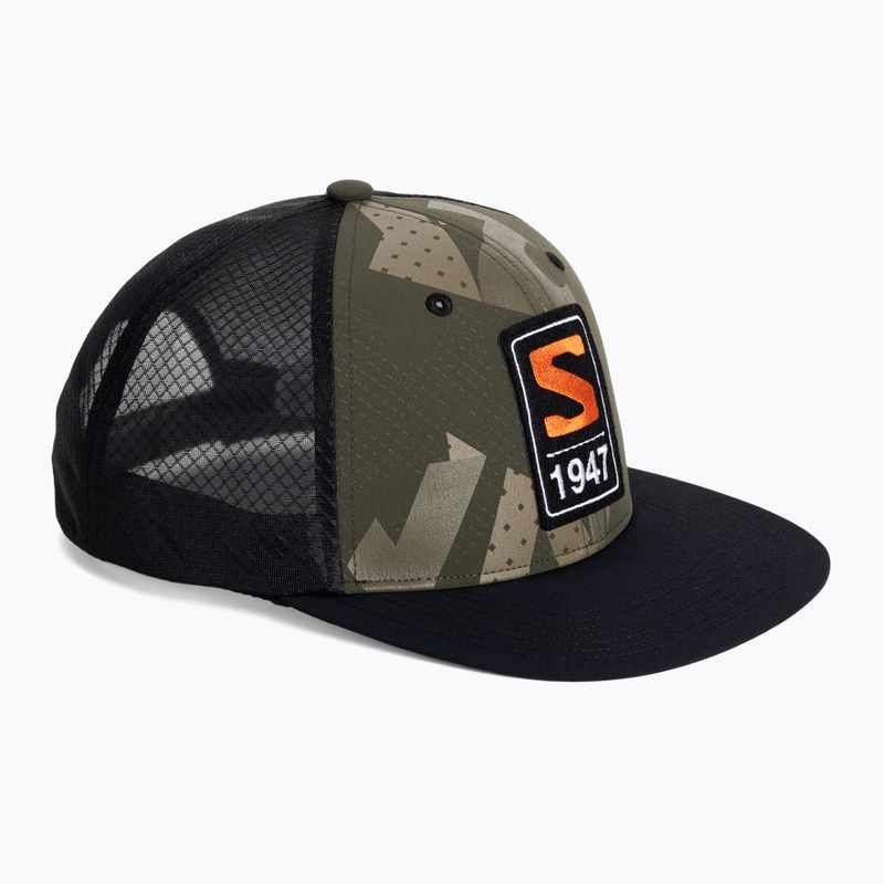 Šiltovka Salomon Trucker Flat zelená LC1685