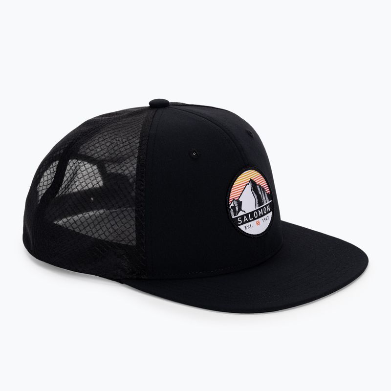 Šiltovka Salomon Trucker Flat čierna LC1683