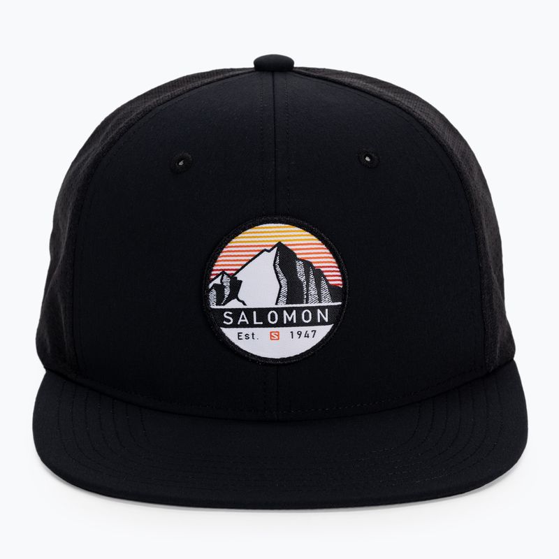 Šiltovka Salomon Trucker Flat čierna LC1683 4