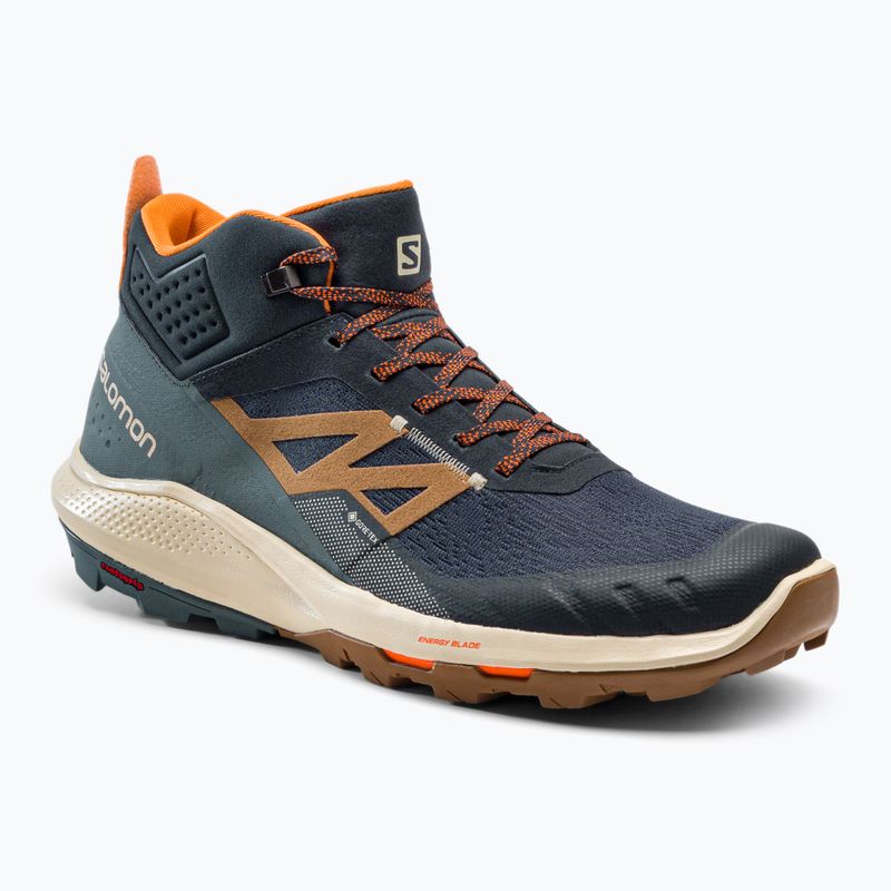 Pánske trekingové topánky Salomon Outpulse MID GTX tmavomodré L415895
