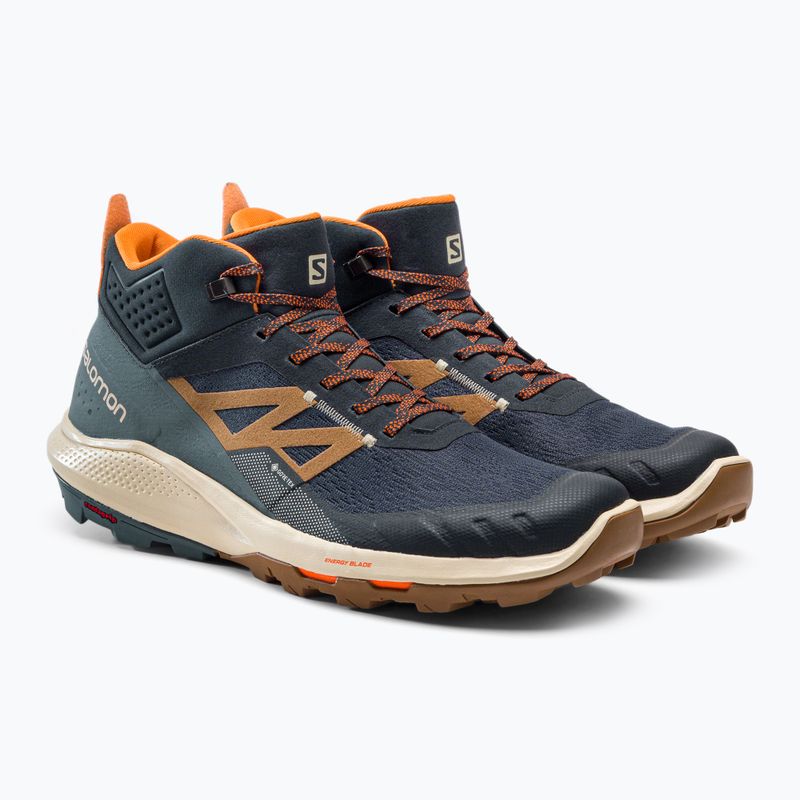 Pánske trekingové topánky Salomon Outpulse MID GTX tmavomodré L415895 5