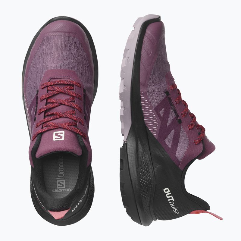 Dámske trekingové topánky Salomon Outpulse GTX fialové L416897 14