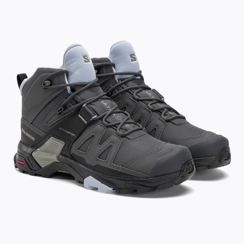 Dámske trekové topánky Salomon X Ultra 4 Mid GTX magnet/black/zen 4
