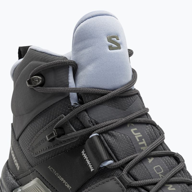 Dámske trekové topánky Salomon X Ultra 4 Mid GTX magnet/black/zen 8