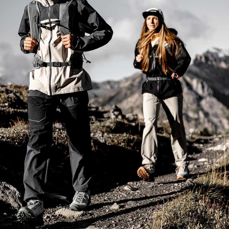 Pánske trekingové topánky Salomon Outpulse Mid Gore-Tex zeleno-čierne L415889 10