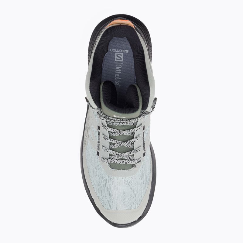 Pánske trekingové topánky Salomon Outpulse Mid Gore-Tex zeleno-čierne L415889 6