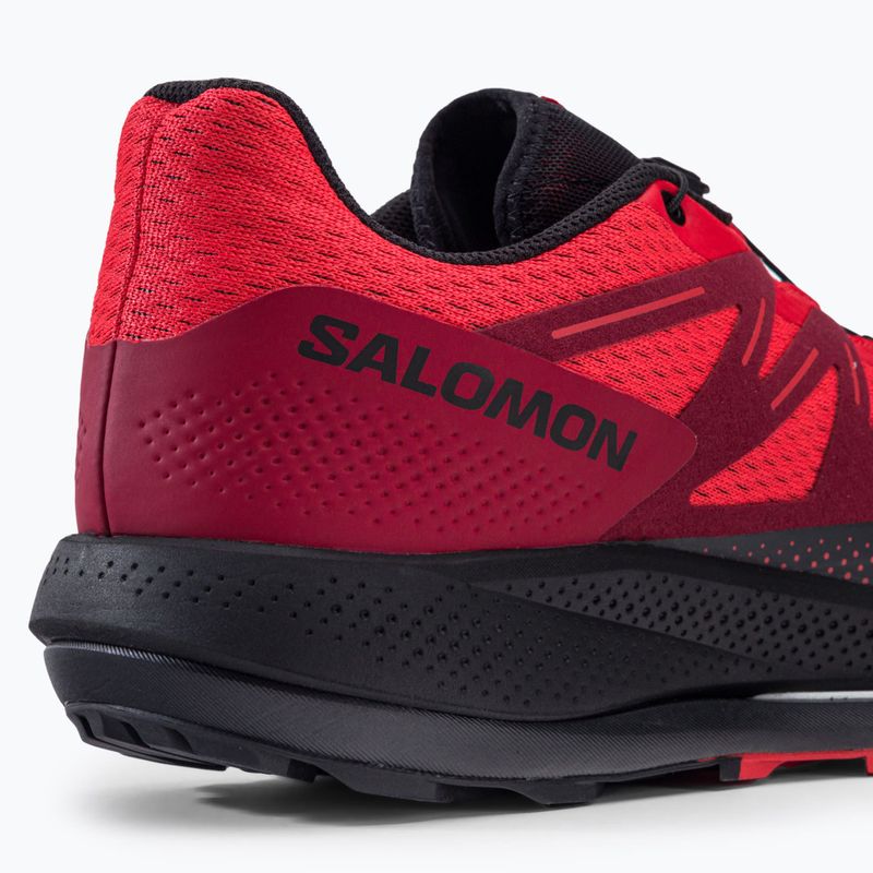 Pánska trailová obuv Salomon Pulsar Trail červená L41629 8