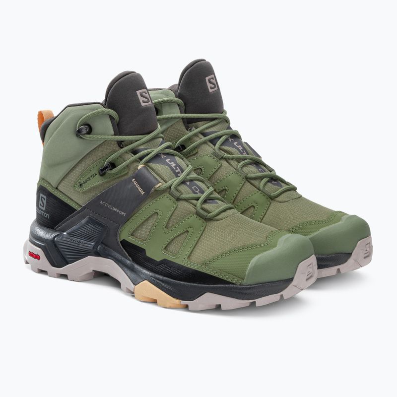 Dámske trekingové topánky Salomon X Ultra 4 MID GTX zelené L416251 4