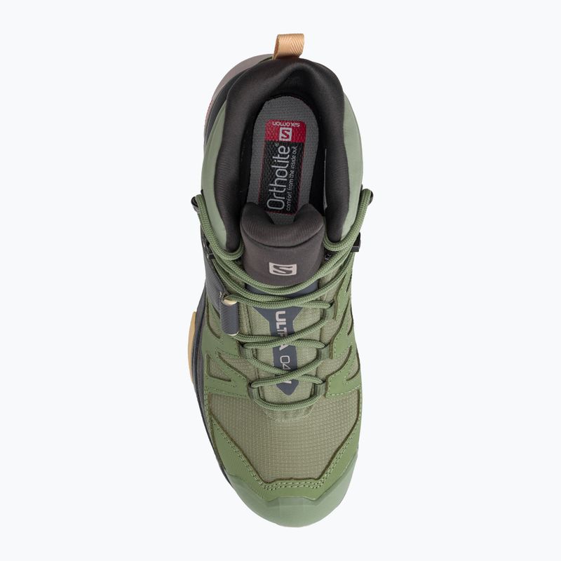 Dámske trekingové topánky Salomon X Ultra 4 MID GTX zelené L416251 6