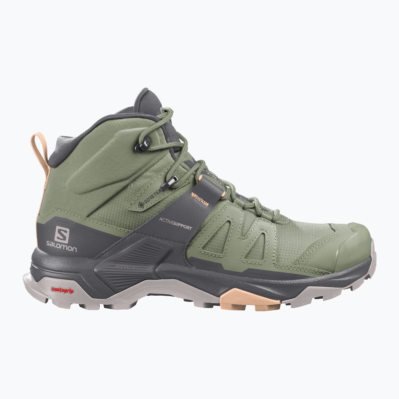 Dámske trekingové topánky Salomon X Ultra 4 MID GTX zelené L416251 12