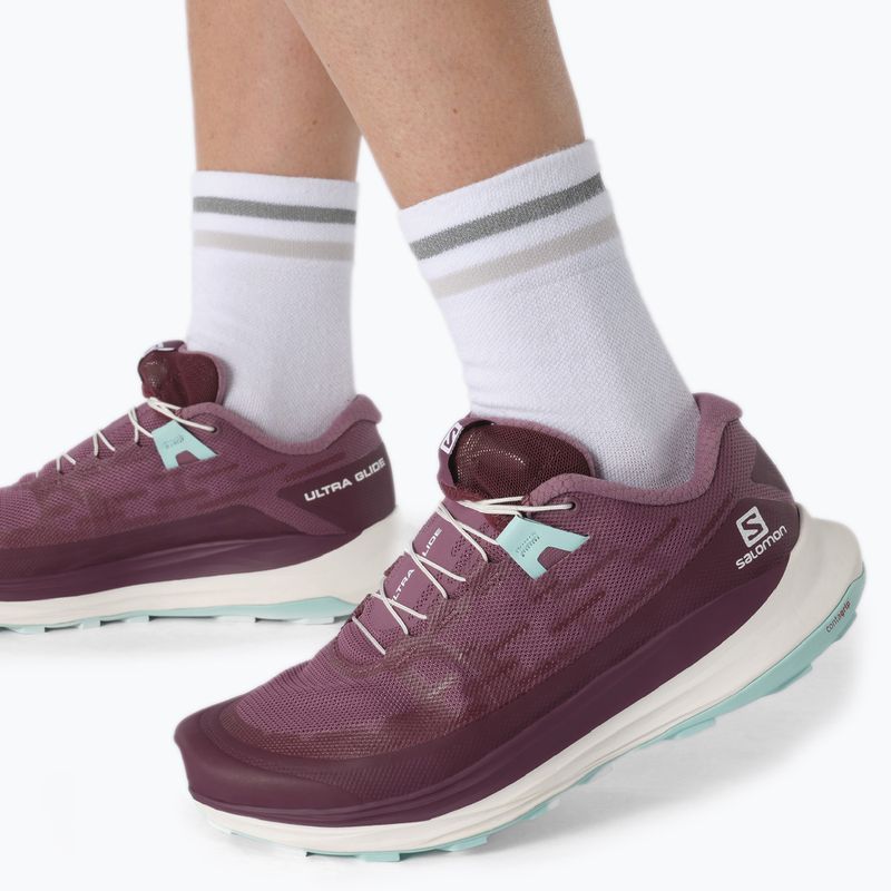Dámska bežecká obuv Salomon Ultra Glide fialová L415987 11