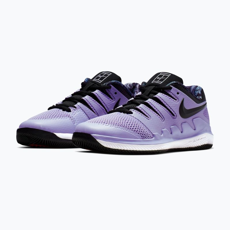 Detské tenisové topánky Nike Court Vapor X Jr purple agate/white/hyper crimson/black 3