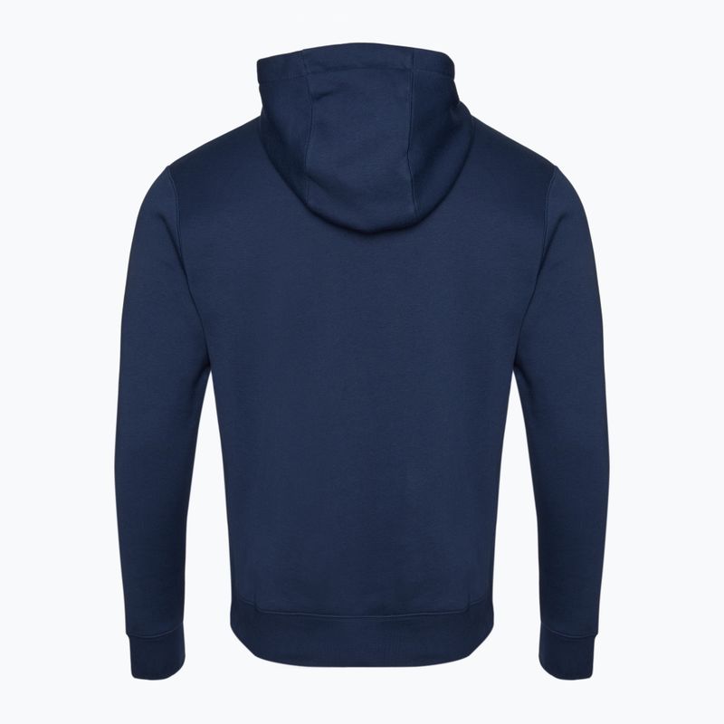 Pánska mikina Nike Sportswear Club Fleece Hoodie midnight navy/midnight navy/white 2