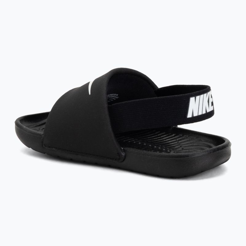 Detské šľapky Nike Coffee black/white/white/white 3
