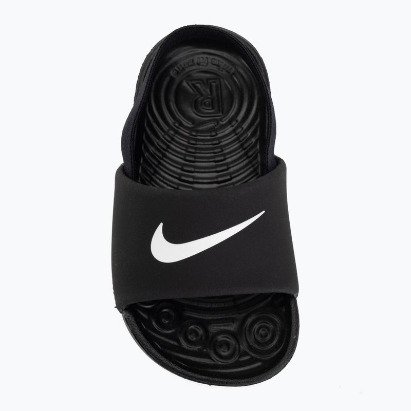 Detské šľapky Nike Coffee black/white/white/white 5