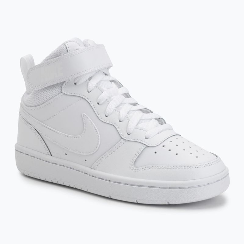 Topánky Nike Court Borough Mid 2 white/white/white